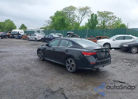 2021 Nissan Sentra Sr Xtronic Cvt z USA, uszkodzony, nr VIN 3N1AB8DV2MY321071